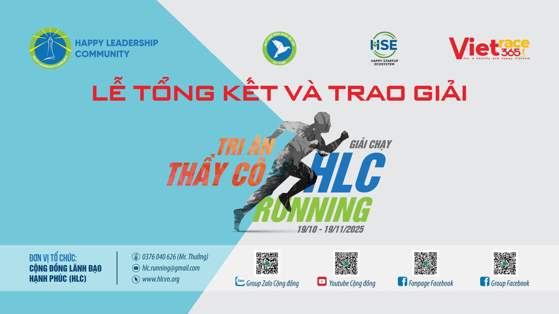 Giải chạy "HLC Running - Tri ân thầy cô" bế mạc thành công, lan tỏa mạnh mẽ giá trị giáo dục và tôn vinh Ngày Nhà giáo Việt Nam 20/11